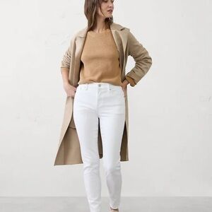 Banana Republic White Skinny Jeans